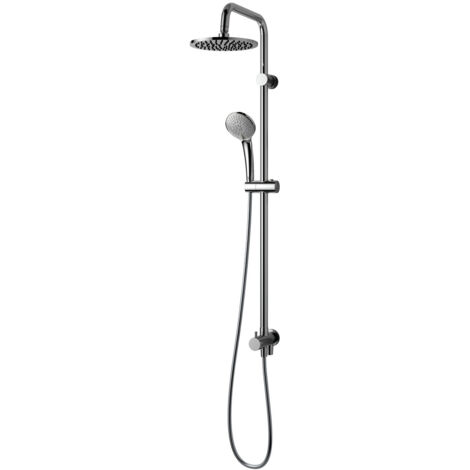 Ideal Standard Idealrain Duschsystem zur Kombination mit Aufputzarmaturen, Chrom, A5691AA