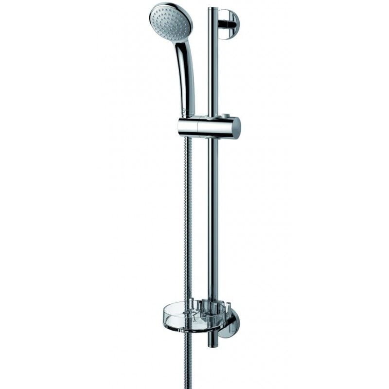 Ideal Standard - Colonne de Douche 600mm Idealrain Avec Douchette 1 Jet Ø8cm Chromé - B9501AA