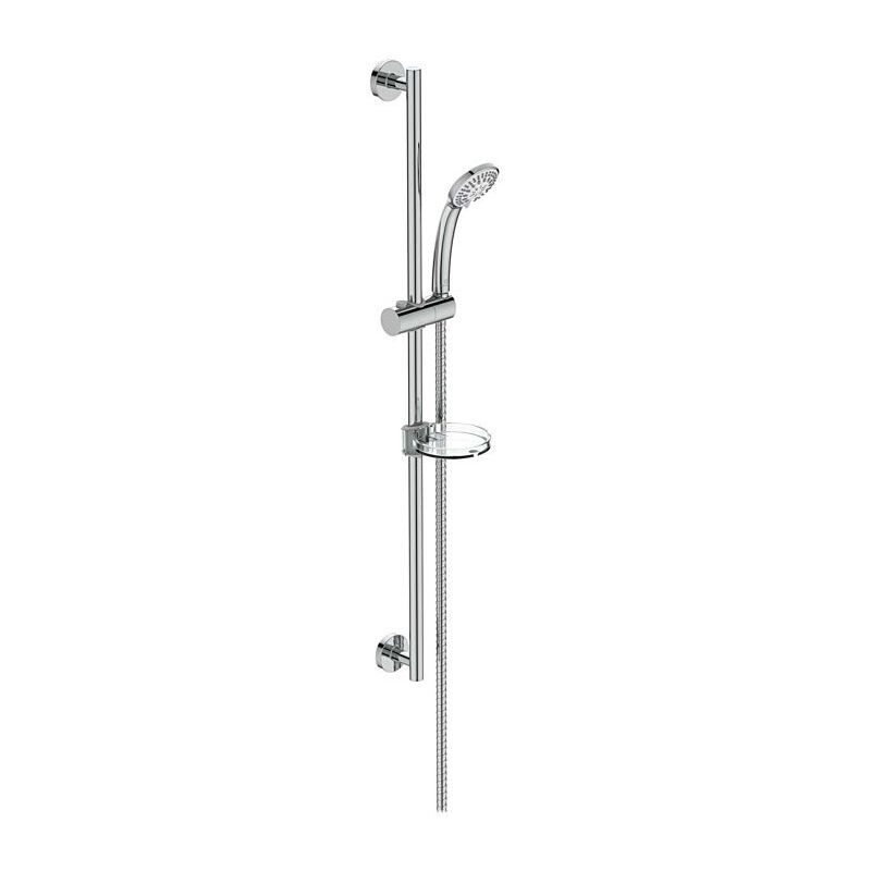 Ideal Standard - effervescent deux Idealrain B9504AA 90 cm S3, chromé , 3-fonction douche à main