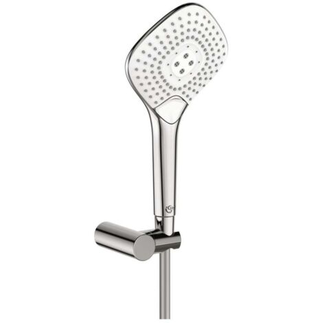Ideal Standard Idealrain Evo Jet - Colonne de douche Diamond 134, avec flexible et douchette, 3jet, chrome B2460AA