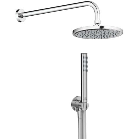 Ideal Standard - Idealrain, Kit doccia light, Mini set componenti doccia tondo, Cromato