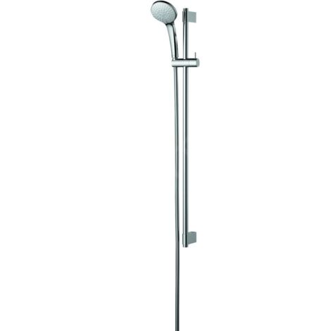 Ideal Standard Idealrain Pro - Ensemble de douchette à main, 3 jets, barre et flexible, chrome B9836AA