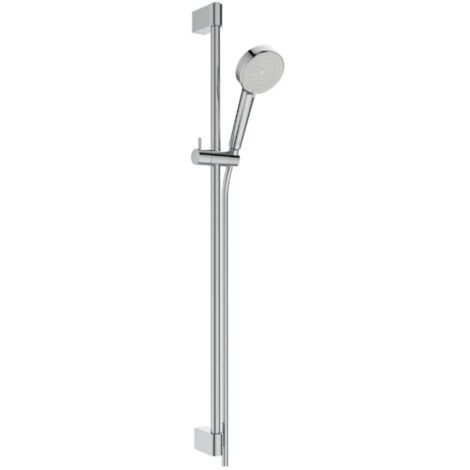 Ideal Standard Idealrain - Set Handbrause, Stange und Schlauch, 2 Strahlarten, Chrom BE236AA