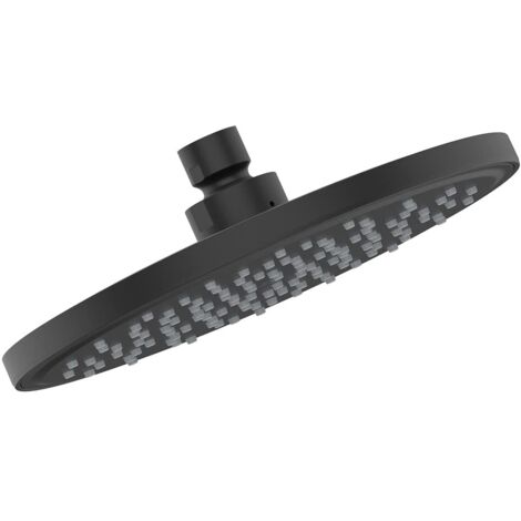 Ideal Standard Idealrain - Soffione doccia, diametro 20 cm, nero BD140XG