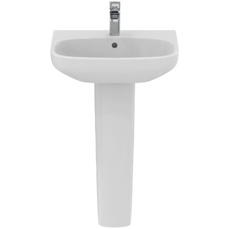 Ideal Standard I.Life A Basin and Full Pedestal 550mm Wide - 1 Tap Hole