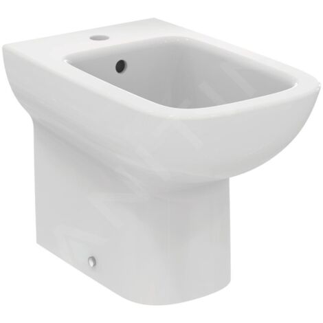 Ideal Standard i.Life A - Bidet à poser, 355x540 mm, avec trop-plein, trou pour robinetterie, blanc T472001