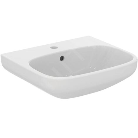 Ideal Standard i.Life A - Lavabo 50x44 cm, avec trop-plein, trou pour robinetterie, blanc T470701
