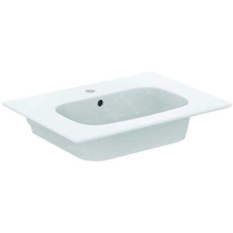 Ideal Standard i.Life A - Lavabo 640x460 mm, avec trop-plein, trou pour robinet, blanc T461901