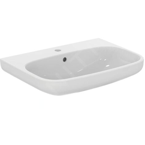 Ideal Standard i.Life A - Lavabo 650x480 mm, avec trop-plein, trou pour robinetterie, blanc T470401