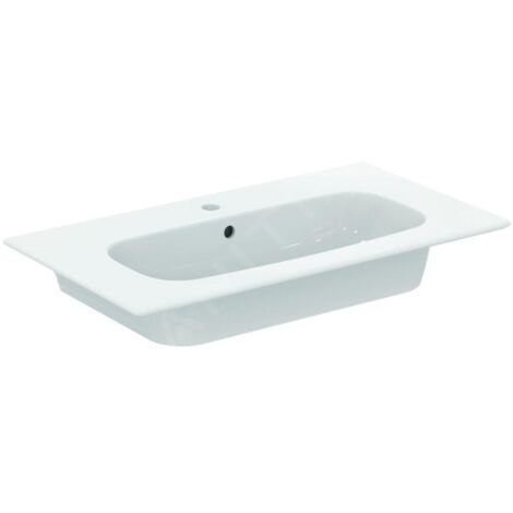 Ideal Standard i.Life A - Lavabo 840x460 mm, avec trop-plein, trou pour robinet, blanc T462001