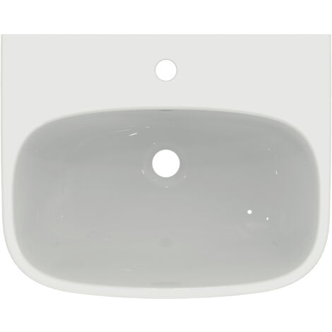 Ideal Standard i.life A Waschtisch, 1 Hahnloch, mit Überlauf,
