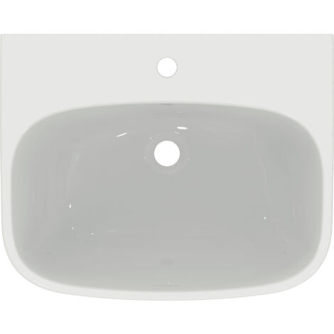 Ideal Standard i.life A Waschtisch, 1 Hahnloch, mit Überlauf,