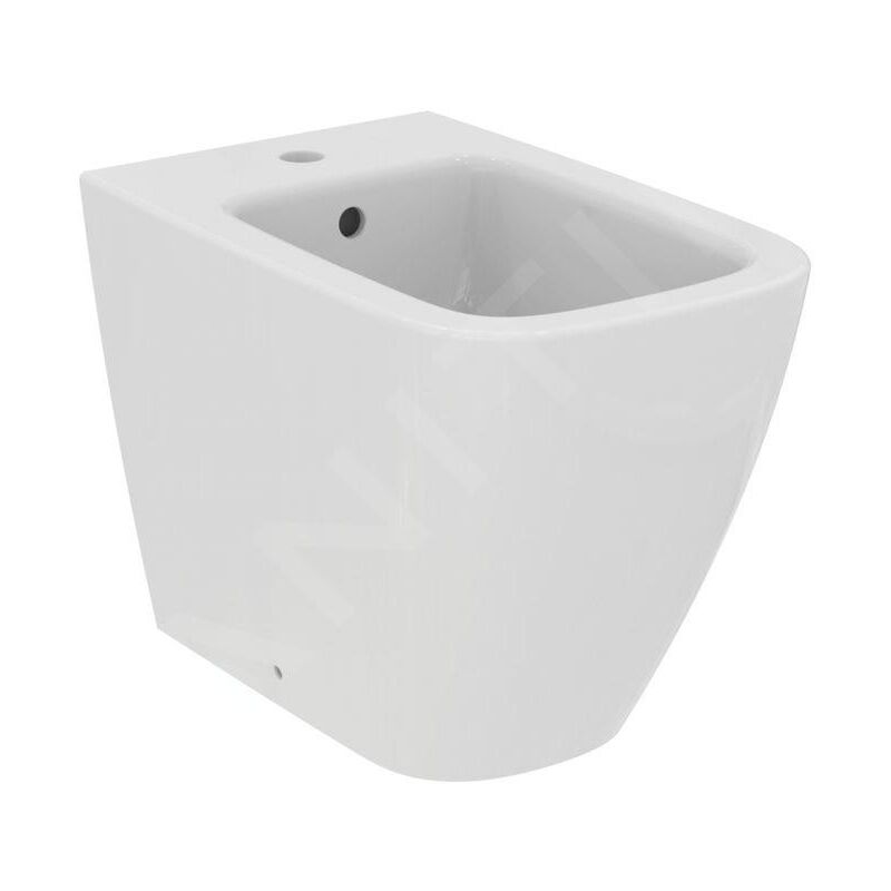 Ideal Standard - i.Life b - Bidet à poser, trou pour robinetterie, SmartGuard, blanc T4617HY