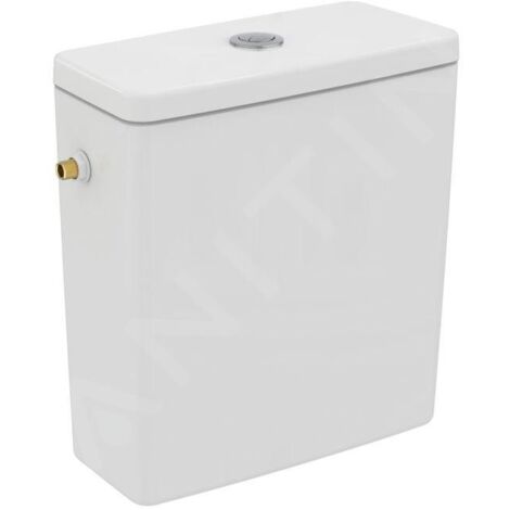 Ideal Standard i.Life B - Réservoir de chasse d’eau, remplissage latéral, blanc alpin T472501