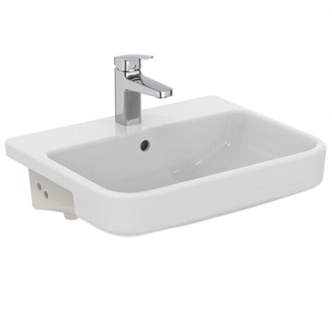 Ideal Standard I.Life B Semi Countertop Washbasin 550mm Wide - 1 Tap Hole