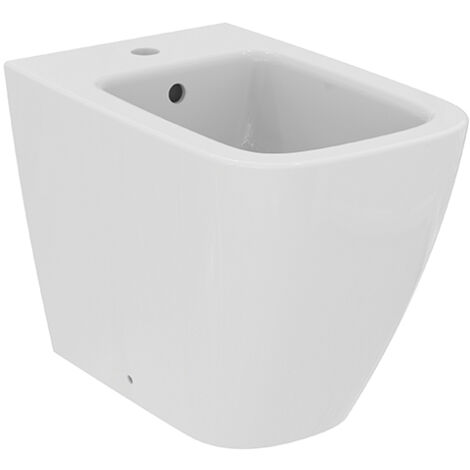 Ideal Standard i.life B Standbidet, 1 Hahnloch, mit Überlauf,