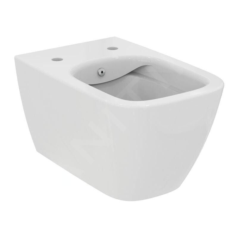 I.Life b - wc à poser avec fonction bidet, évacuation arrière, RimLS+, blanc T534701 - Ideal Standard