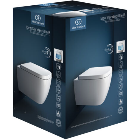 Ideal Standard i.life B WC-Paket, mit WC-Sitz, T521701