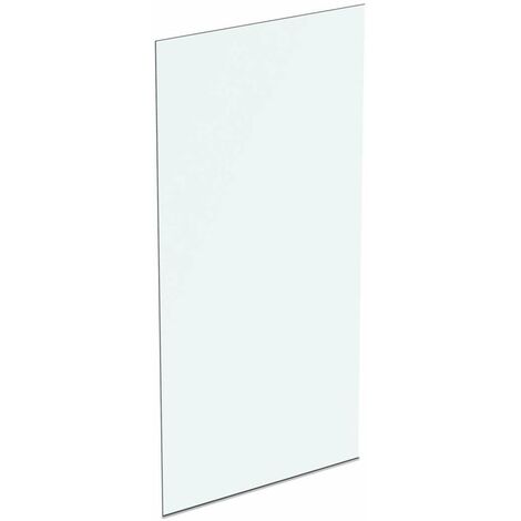 Ideal Standard i.Life - Parete doccia 140 cm, silver bright/vetro trasparente T4877EO