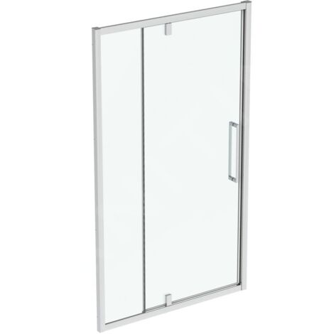 Ideal Standard i.Life - Porte de douche pivotanteante 1200 mm, silver bright / verre clair T4939EO