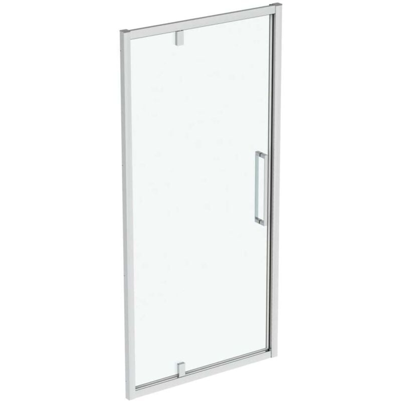 Ideal Standard i.Life - Porte de douche pivotanteante 95 cm, silver bright / verre clair T4840EO