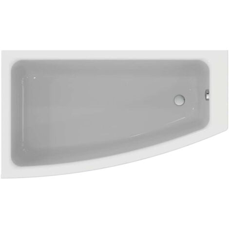 Ideal Standard i.life Raumspar-Badewanne, 1600x900x450mm, Weiß,