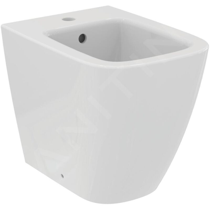 Ideal Standard - i.Life s - Bidet à poser, 355x480 mm, avec trop-plein, trou pour robinetterie, blanc T459501