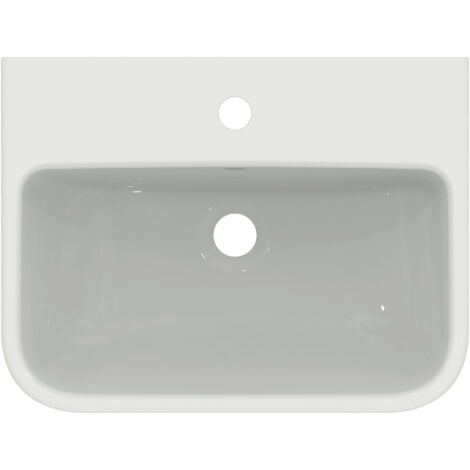 Ideal Standard i.life S Waschtisch, 1 Hahnloch, mit Überlauf,