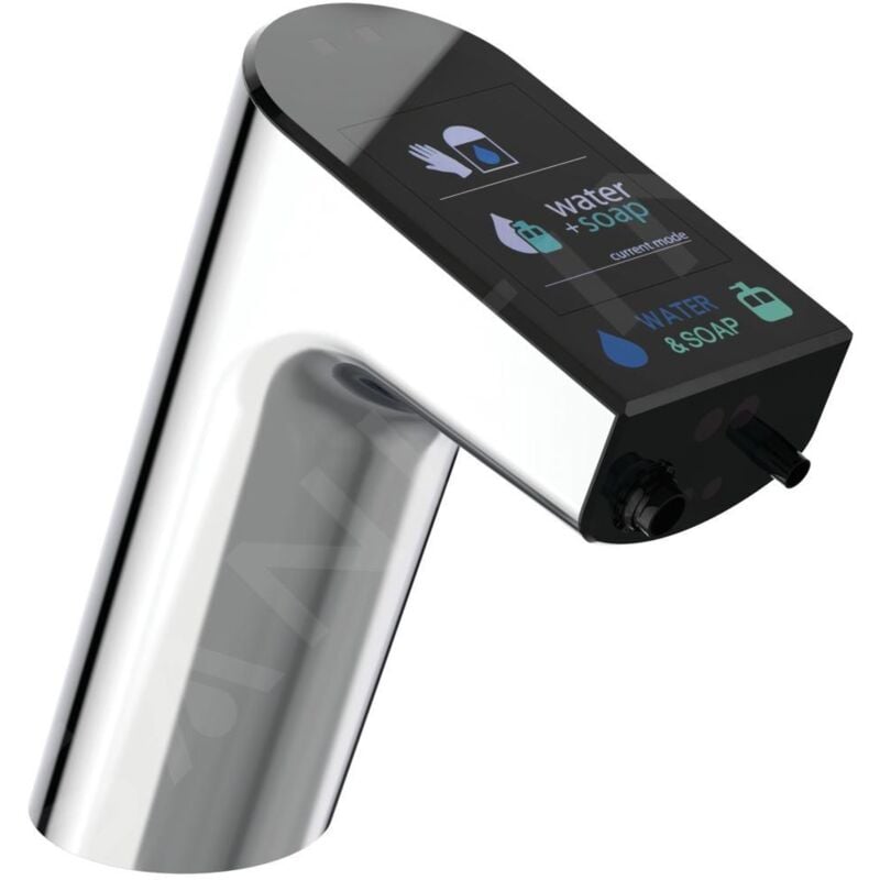 Ideal Standard - Intellimix - Mitigeur de lavabo de capteur avec dosage de savon intégré, chrome A7488AA