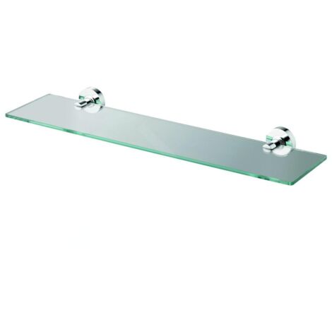 Ideal Standard IOM - Étagère en verre 520x138x48 mm, verre transparent, chrome A9125AA