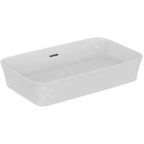 Ideal Standard Ipalyss - Vasque, 650x400 mm, avec trop-plein, blanc E188701