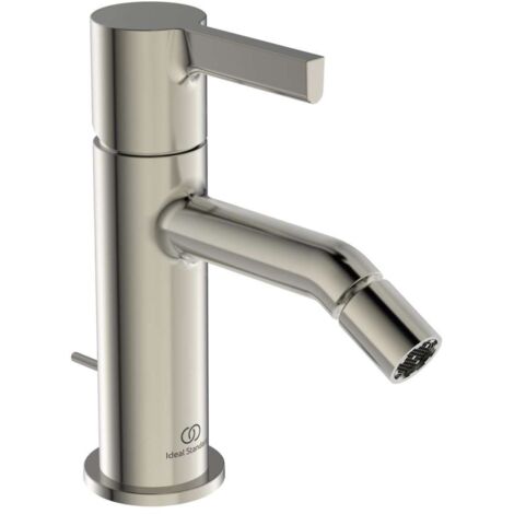 Ideal Standard Joy - Miscelatore per bidet con sistema di scarico, Silver Storm BC784GN