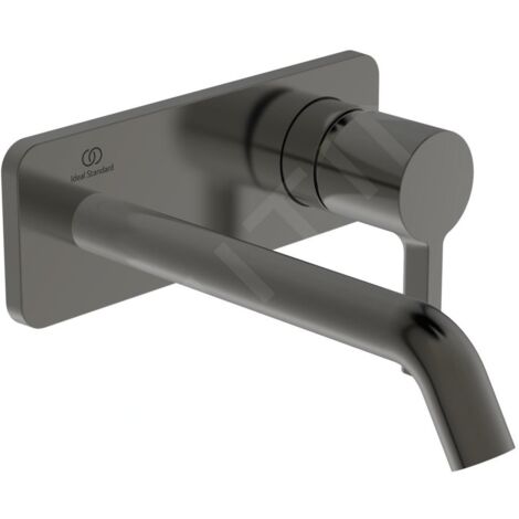 Ideal Standard Joy - Mitigeur de lavabo encastré, bec 180 mm, Magnetic Grey A7380A5