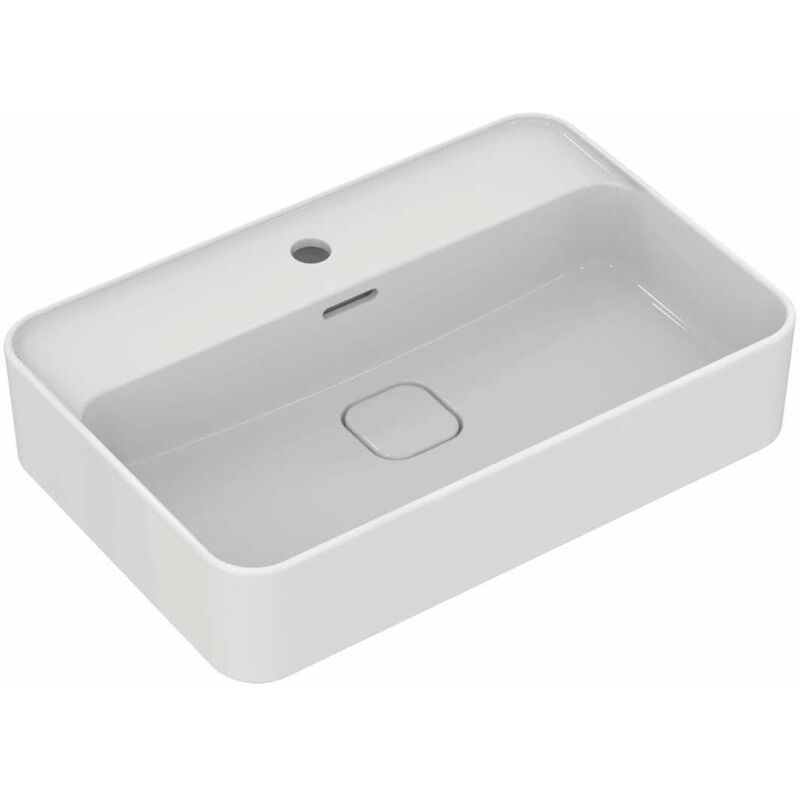 Strada ii - Vasque 60x40 cm, avec un trou pour robinet, blanc T299801 - Ideal Standard