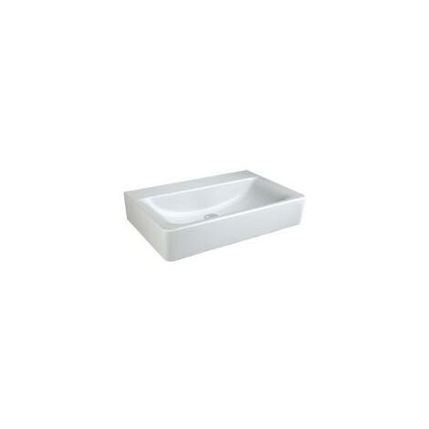 Ideal Standard Lavabo Connect Cube 550mm E8112, sans trou de robinet sans trop-plein, Coloris: Blanc - E811201