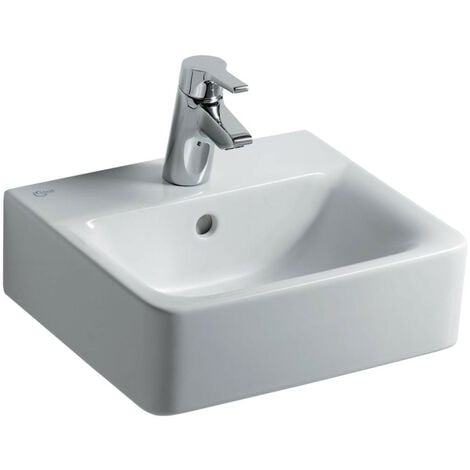 Ideal Standard - Lave-mains Connect 40 x 36 cm blanc - E713701