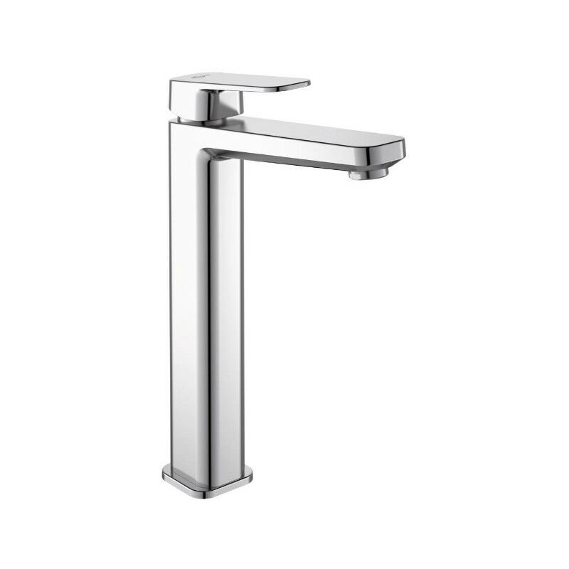 

Mezclador de lavabo elevado con tirador y desagüe automático cromado 160mm - Tonic II - Ideal Standard