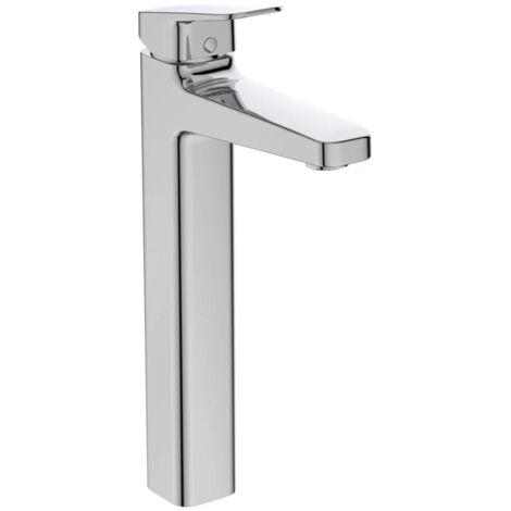 Ideal Standard Miscelatore Lavabo, Cromato, d'Appoggio - con Piletta e Easy Fix