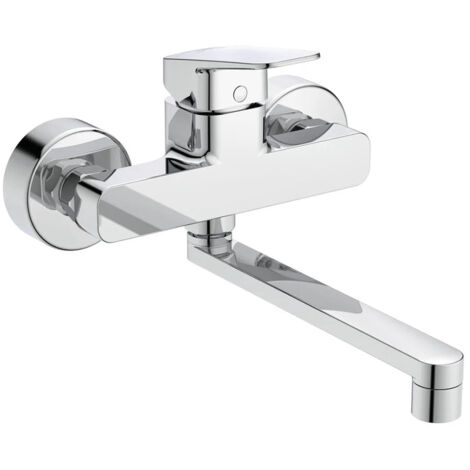 IDEAL STANDARD Miscelatore lavello Ceraplan BD340 a parete, cromato codice prod: BD340AA