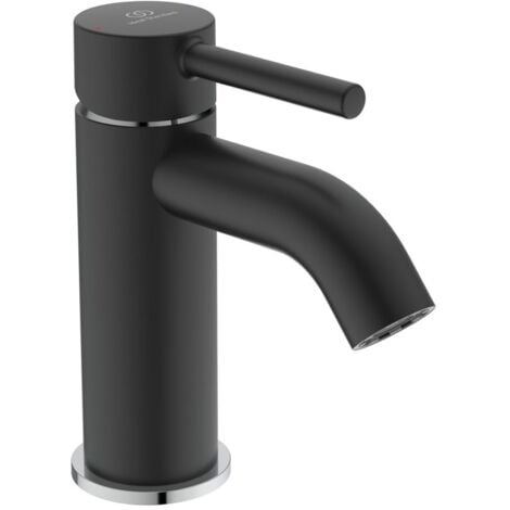 Ideal Standard Miscelatore monocomando KOLVA per lavabo, nero opaco (BD026U4)