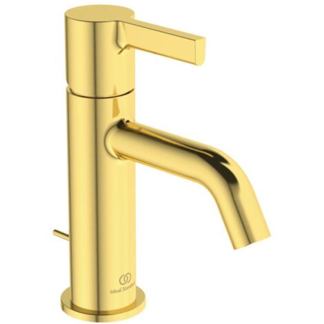 IDEAL STANDARD Mitigeur lavabo Joy avec tirette Or