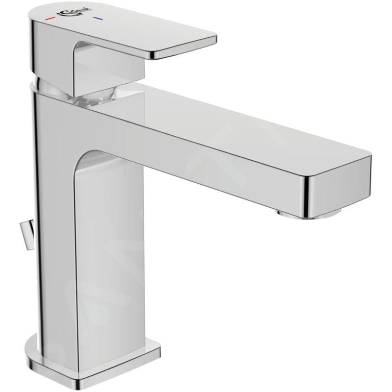 Ideal Standard Edge - Mitigeur de lavabo Slim avec bonde, BlueStart, chrome A7102AA