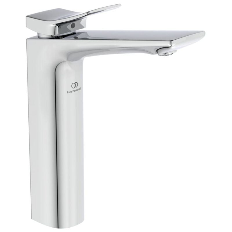 Ideal Standard - Mitigeur lavabo Conca réhaussé sans tirette sans vidage chrome