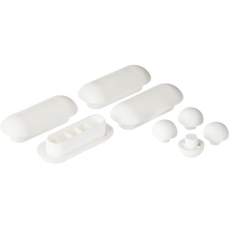 Ideal Standard - Multi Suites, Set gommini originali per sedile, Paracolpi per copriwater, EV28567, Bianco