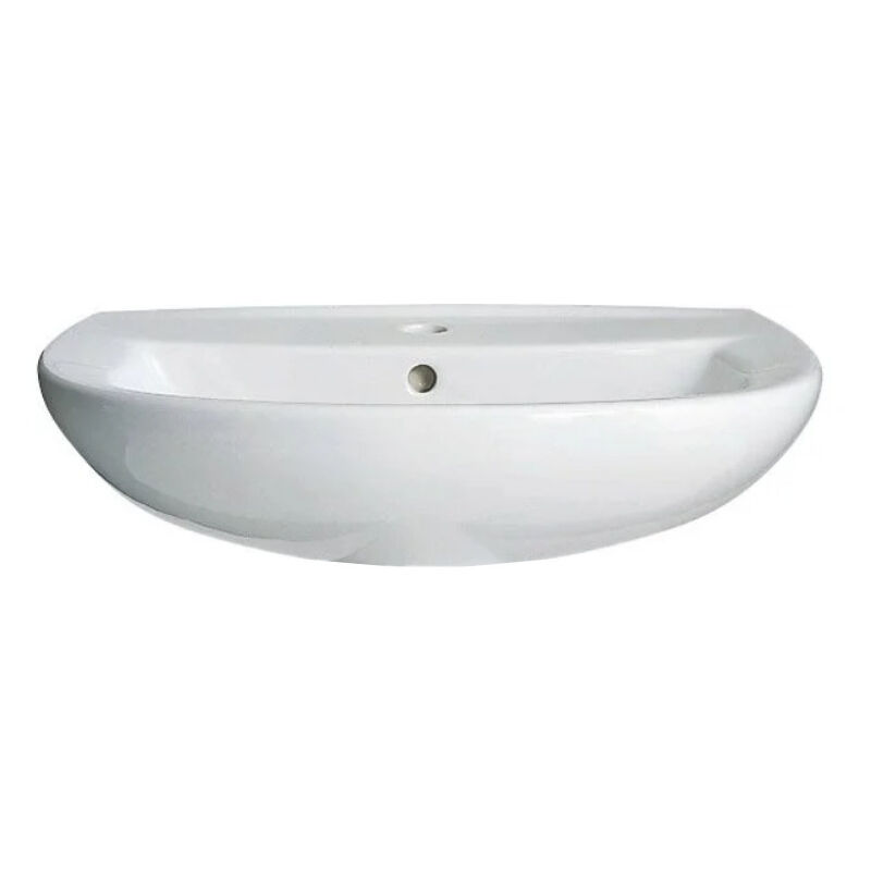 Ideal Standard ODYSSEE Wall hung washbasin with overflow and hole, Vitreous china, 60x46cm (P133501)