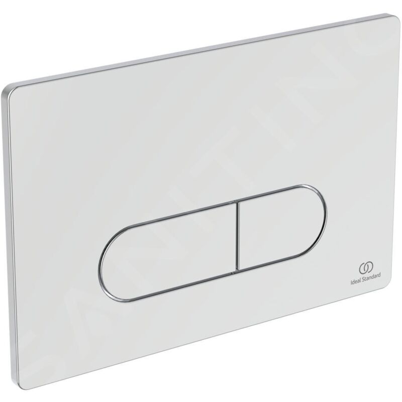 Oleas - Plaque de déclenchement Oleas M1, SmartFlush, chrome R0117AA - Ideal Standard