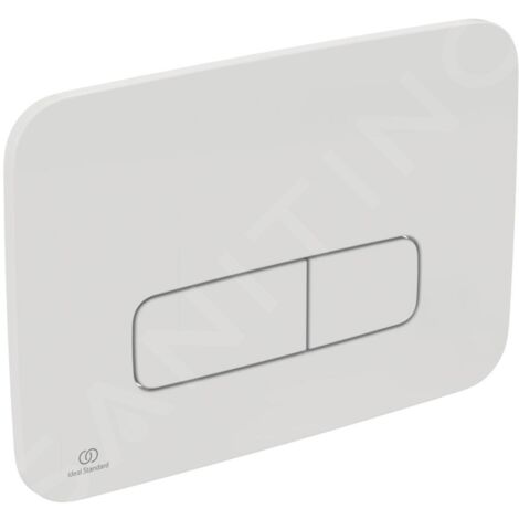 Ideal Standard Oleas - Plaque de déclenchement de la chasse d’eau Oleas P3, blanc R0124AC