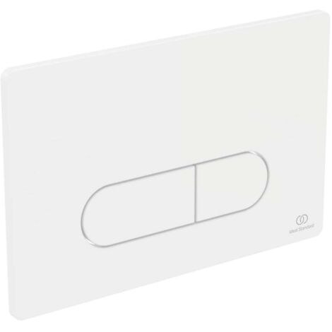 Ideal Standard Oleas - Pulsador de descarga Oleas M1, SmartFlush, blanco R0117AC