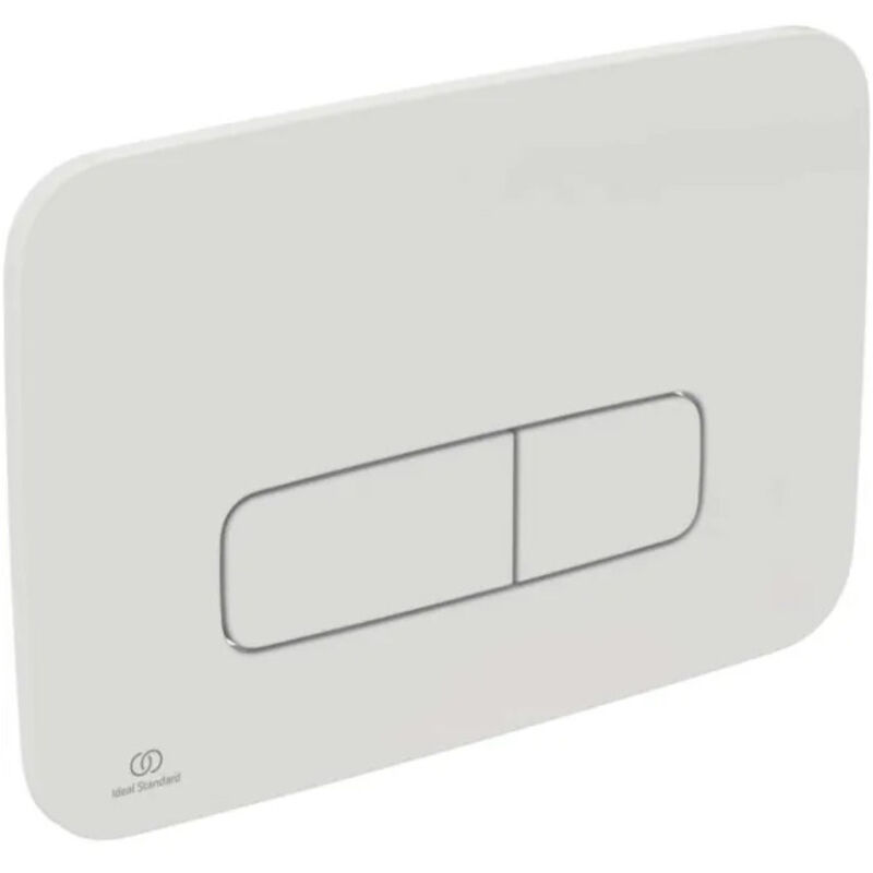 Oleas Plaque de commande mécanique 241x8.5x165 mm, blanc (R0123AC) - Ideal Standard