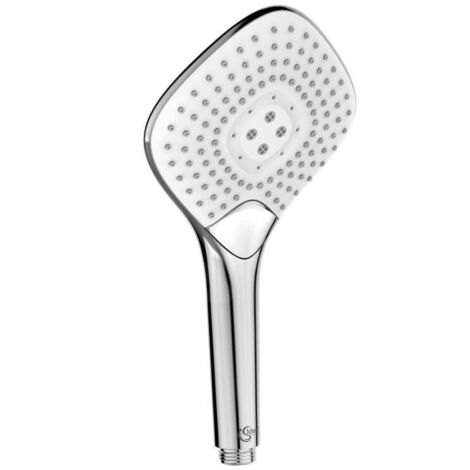 IDEAL STANDARD Pommeau de douche IDEALRAIN EVO JET douchette diamant Ø 134 mm - 3 fonctions